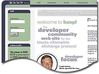 The Web Site for BXXP developers